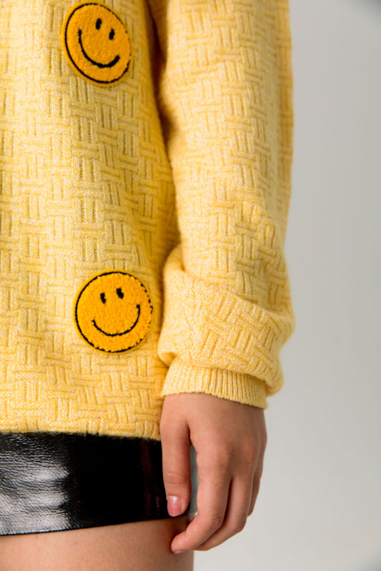 Smiley Cashmere Sweater